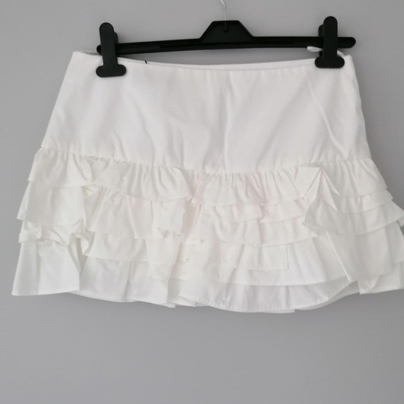 ZARA RUFFLED SKORT SIZE M NWT - Picture 2 of 5